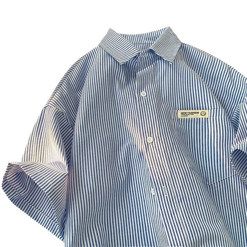 Loose Plus Size Casual Half Sleeve Shirt