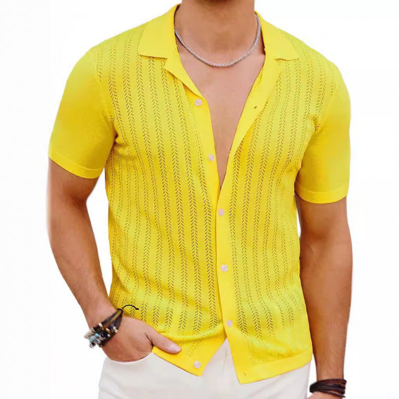 Summer Cool Hollow Men's Shirt