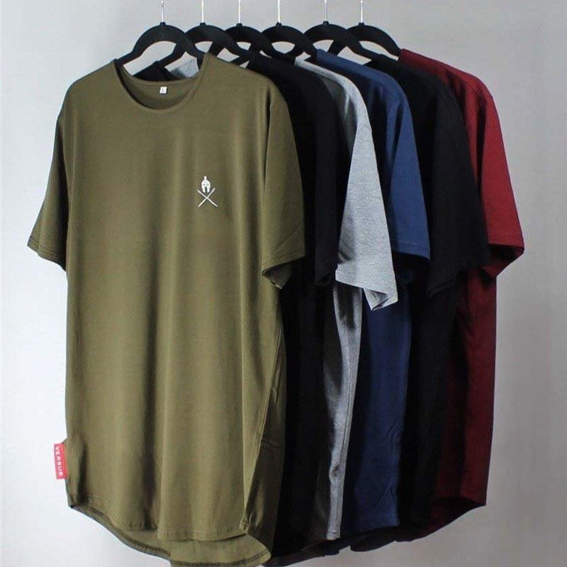 Round Neck Short-sleeve Tights Training Workout Clothes