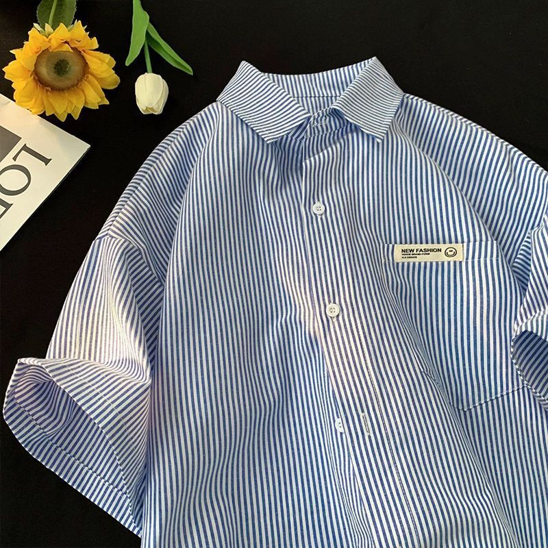 Loose Plus Size Casual Half Sleeve Shirt